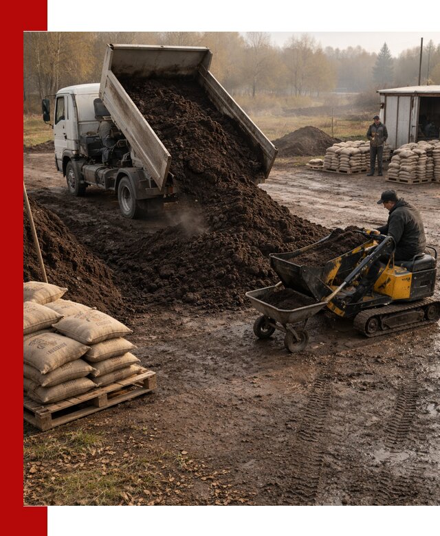 Кислый торф в доставке по выгодным ценам в Зеленодольске