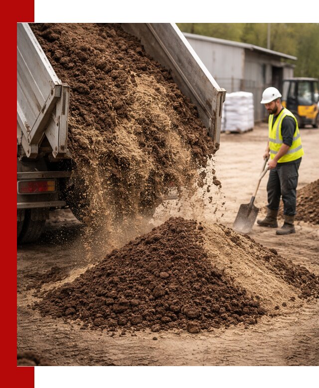 Доставка торфо-песчаной смеси в Зеленодольске для строительства и озеленения