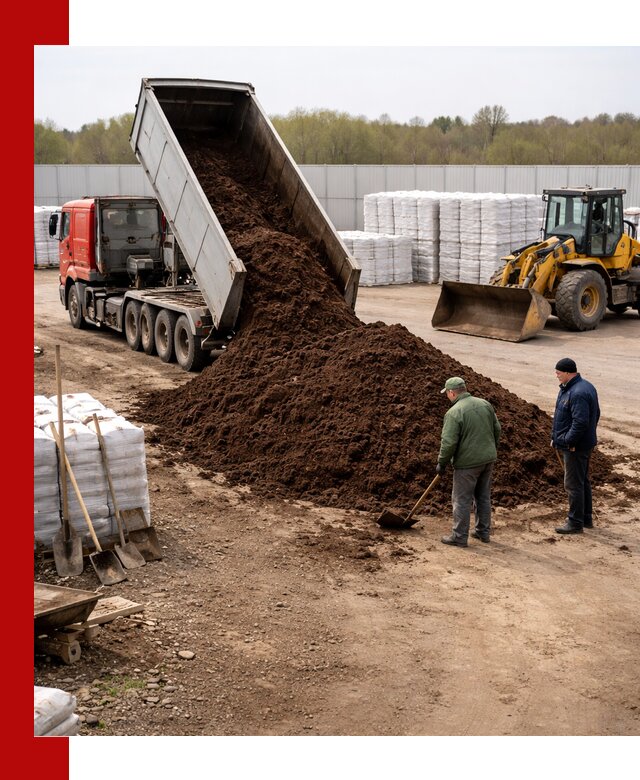 Доставка торфяных смесей оптом и в розницу в Зеленодольске