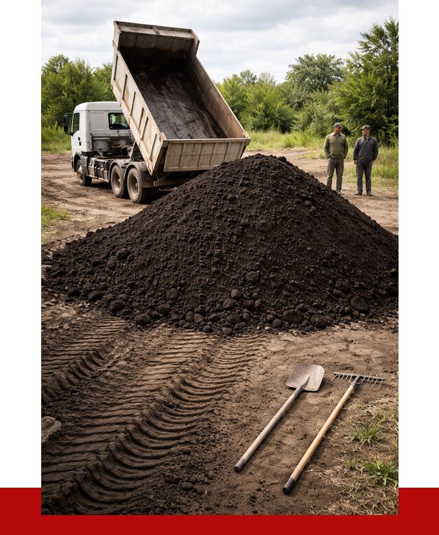 Купить чернозем навалом в Зеленодольске от 1242 р. за куб | ПРОНЕРУДЗлн