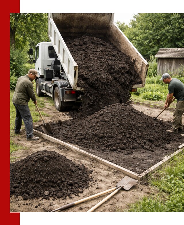 Купить чистый чернозем для огорода с доставкой в Зеленодольске