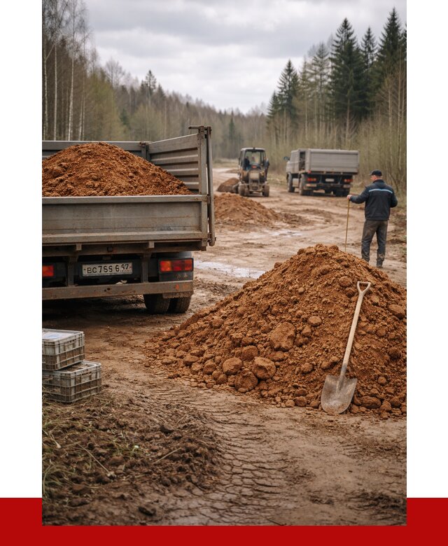 Глина и суглинки в Зеленодольске от 4658 р. за куб | ПРОНЕРУДЗлн