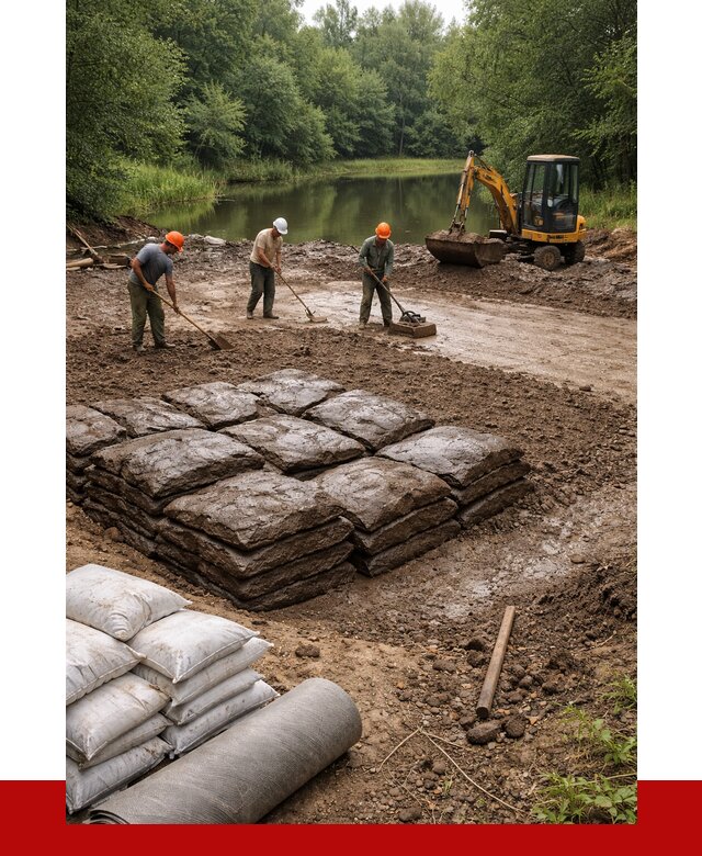 Купить глину для пруда в Зеленодольске от 4658 р. с доставкой | ПРОНЕРУДЗлн