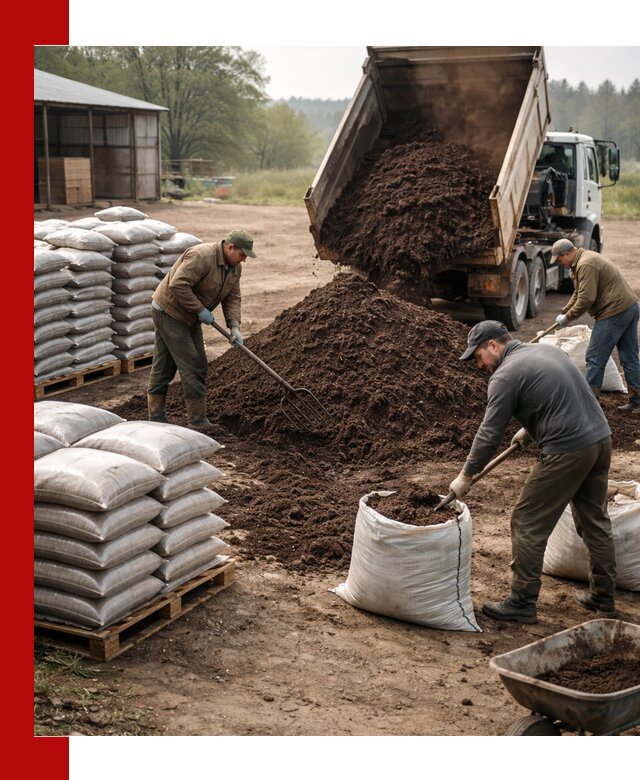 Доставка компоста оптом и в розницу в Зеленодольске