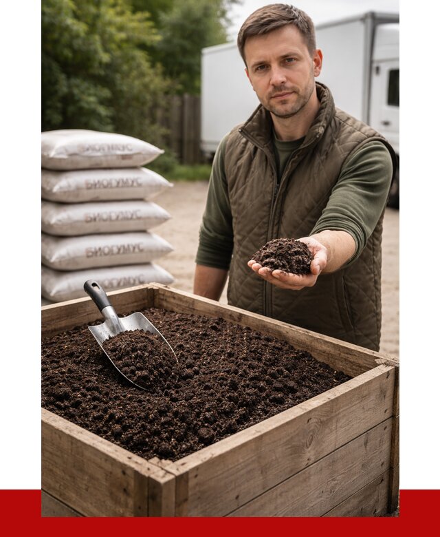 Купить биогумус в Зеленодольске с доставкой от 8798 р. за куб | ПРОНЕРУДЗлн