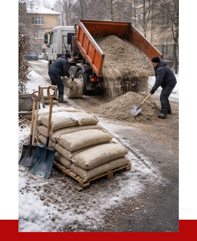 Противогололедные материалы оптом в Зеленодольске от 4347 р. | ПРОНЕРУДЗлн
