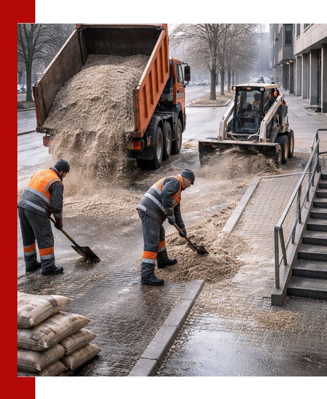 Поставка противогололедных материалов в Зеленодольске