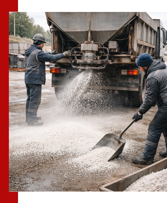 Доставка и продажа хлористого кальция в Зеленодольске