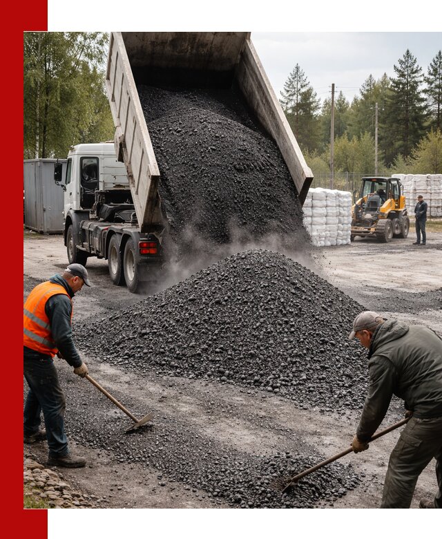 Доставка и продажа асфальтного гранулята в Зеленодольске