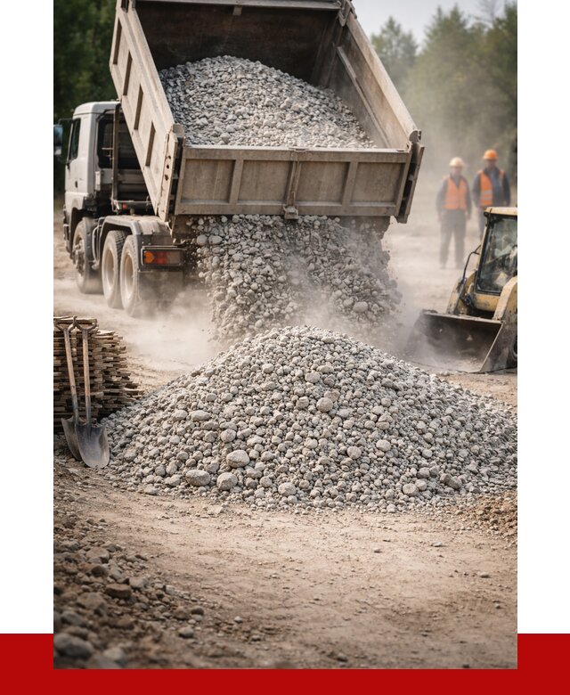 Купить дробленый бетон в Зеленодольске от 1760 р./куб | ПРОНЕРУДЗлн