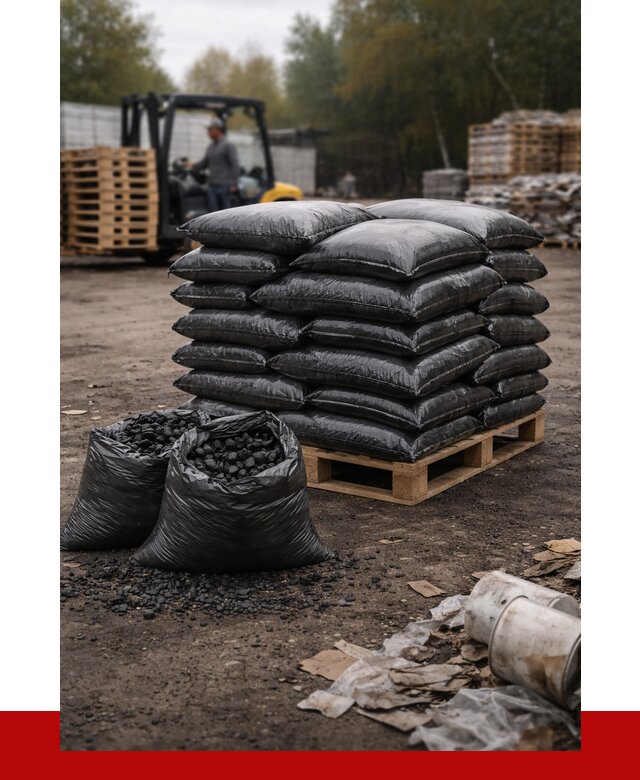 Купить уголь в мешках с доставкой в Зеленодольске от 7763 р. | ПРОНЕРУДЗлн