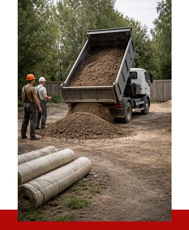 Доставка сыпучих материалов самосвалом в [cvi] от 4347 р. | ПРОНЕРУДЗлн