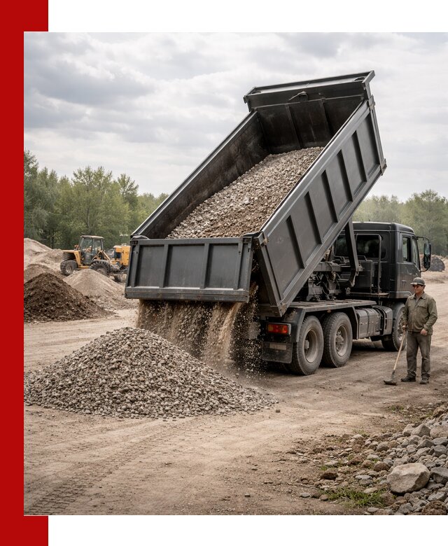 Доставка самосвалом 30 м3 по выгодным ценам в Зеленодольске