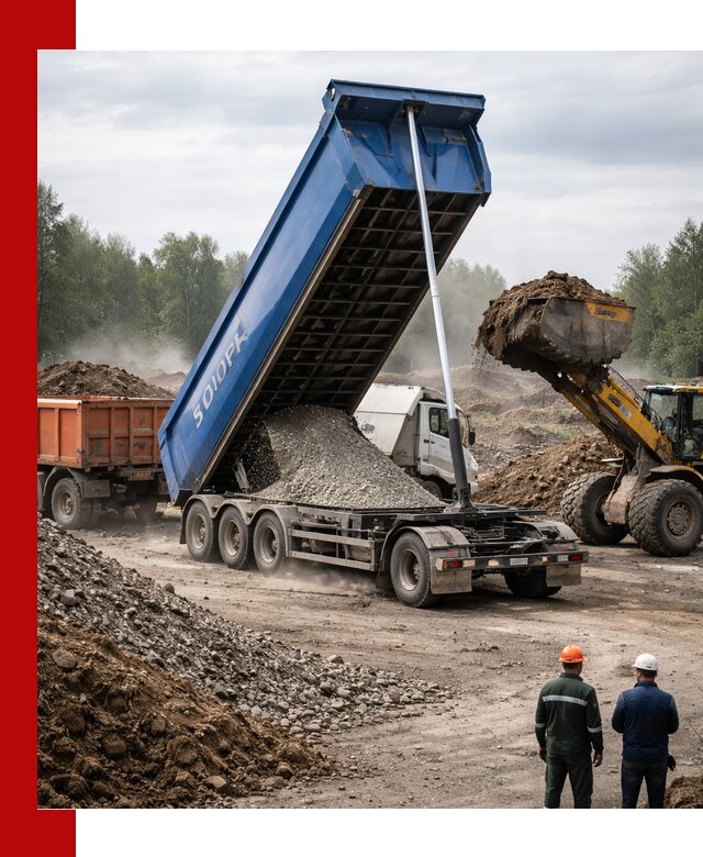 Аренда тонар 40 тонн в Зеленодольске с доставкой материалов