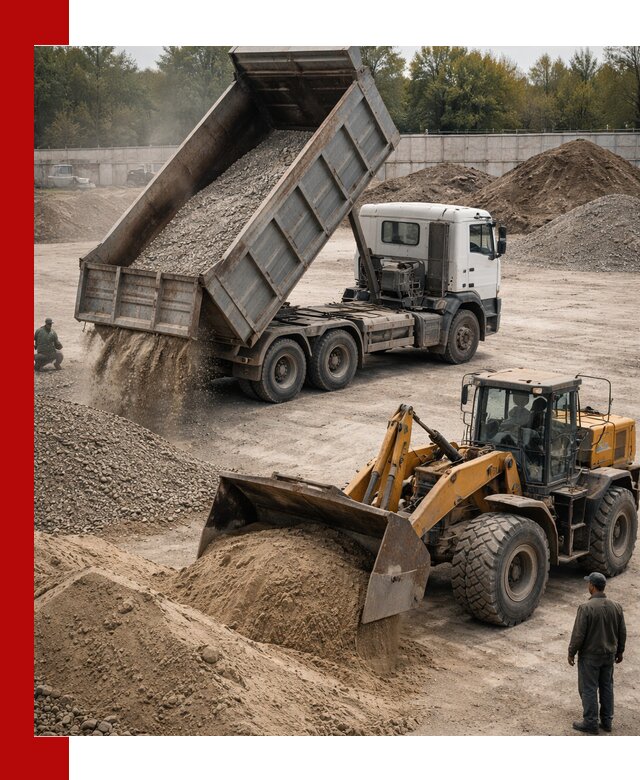 Перевозка сыпучих грузов самосвалами и бортовыми в Зеленодольске