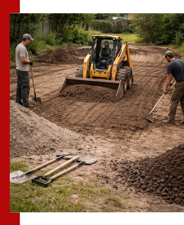Планировка участка грунтом с вывозом и доставкой в Зеленодольске